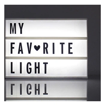 Светящийся ЛАЙТБОКС 80 БУКВ LIGHTBOX А4 3883270