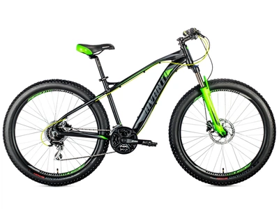 Велосипед Avanti boost 650B+ 27.5" (рама 19", черно-зеленый)