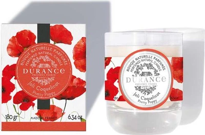 Парфумована свічка Durance Perfumed Natural Candle 180 г Чарівний мак