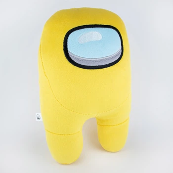 Мягкая игрушка Weber Toys космонавт Among Us 27 см желтый