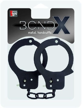 Наручники Bondx Metal Cuffs колір чорний (15939005000000000)