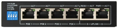 Коммутатор FoxGate S6004G-G2-AI PoE (DS264035)