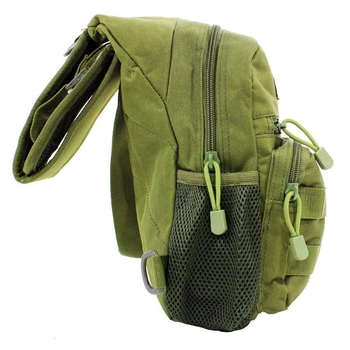 Рюкзак тактичний на одне плече AOKALI Outdoor A14 2L Green (SKU_5368-16910)