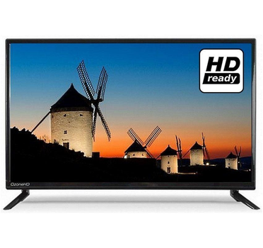 Телевизор Ozone HD 19HN82 T2+подарок наручные часы LED