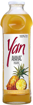 Сік Yan Без цукру Ананас 930 мл (4850001111030)