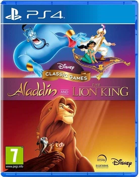 Disney Classic Games: Aladdin and The Lion King PS4 (английская версия)