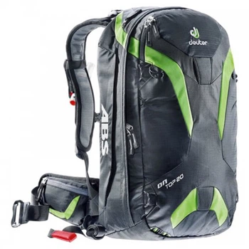 Рюкзак Deuter OnTop ABS 20 колір 7251 black-kiwi / Розмір 20 (3310115 7251)