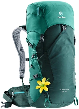 Велосипедный рюкзак Deuter SPEED LITE SL 24 forest-alpinegreen / Размер 24л (3410518 2235)