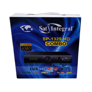 Ресивер Sat-Integral SP-1329 HD Combo DVB-S2/T2 Спутниковый и Т2 тюнер Комбинированный