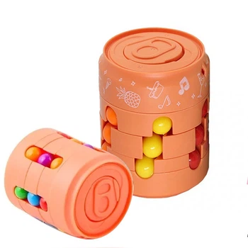 Головоломка антистрес Fidget Cans Cube Помаранчева