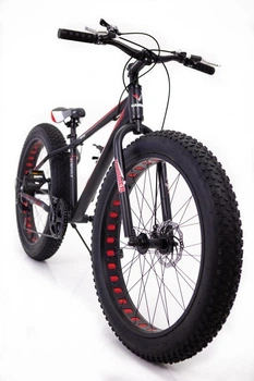 Фэт Байк-Горный Велосипеды HAMMER EXTRIME S800 Колёса 26 Алюминиевая рама 17 Shimano Красный