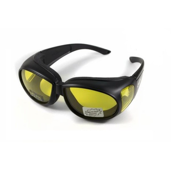 Очки защитные с уплотнителем Global Vision OUTFITTER желтые