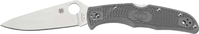 Карманный нож Spyderco Endura 4 Flat Ground серый (87.01.32)