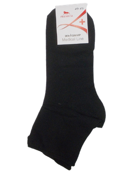 Носки без резинки Medical Line Житомир 40-45 черные