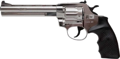 Револьвер флобера Alfa mod.461 6" Нікель. Рукоять №13. Матеріал рукояті - пластик (1431.00.53)