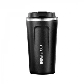Термокружка Coffee 500 мл черный (LB-38543)