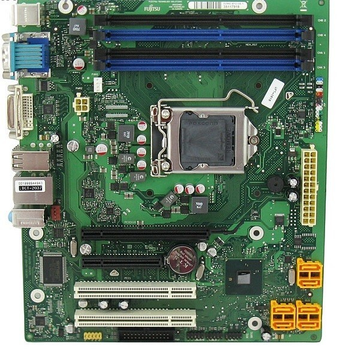 Материнская плата Fujitsu-SIEMENS D2942-B12 Socket LGA 1156 ( s1156, DDR3, INTEL H55 , PCI-Ex16 ) Б/У
