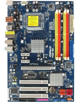 Материнская плата Socket 775 ASRock P5B DE ( s775, DDR2, 965P, PCI-Ex16 ) Б/У