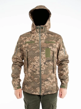 Куртка тактическая софтшелл пиксель ЗСУ ММ14 Soft Shell 46 размер (new_115261)