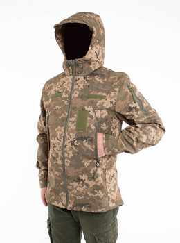 Куртка тактическая софтшелл пиксель ЗСУ ММ14 Soft Shell 50 размер (new_115263)
