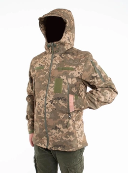 Куртка тактическая софтшелл пиксель ЗСУ ММ14 Soft Shell 56 размер (new_115266)