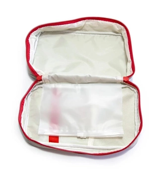 Домашня аптечка-органайзер для зберігання ліків і таблеток First Aid Pouch Large, сіра (VS7002497)