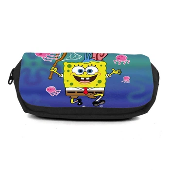 Школьный пенал Спанч Боб 0010 (SpongeBob) органайзер универсальный (SPB-0010-blc) черный