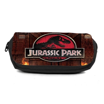 Школьный пенал Парк Юрского Периода 008 (Jurasic Park) органайзер универсальный (JRP-008-blc) черный