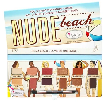 Палетка теней для век theBalm Palettes Nude Beach Volume 3 Eyeshadow Palette (в наличии)