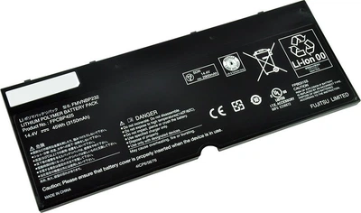 Батарея для ноутбука Fujitsu LifeBook T904, T936, U745 (FMVNBP232) 14.4V 3150mAh черная