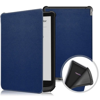 Чохол Galeo TPU Folio для Pocketbook 606, 628 Touch Lux 5, 633 Color Navy Blue