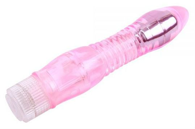 Вибратор Chisa Novelties Jelly Glitters Dual Probe цвет розовый (20244016000000000)