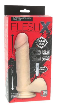 Вращающийся вибратор FleshX, 17,8 см (12931000000000000)