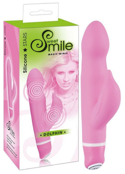 Багатофункціональний вібратор Sweet Smile Silicone Stars Dolphin колір рожевий (17448016000000000)