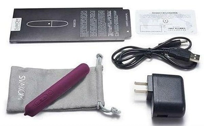 Перезаряжаемый вибратор с видеокамерой Svakom Gaga цвет фиолетовый (14792017000000000)