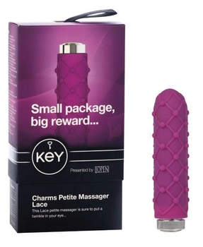 Вибратор Key by Jopen Charms Lace Raspberry Pink (12864000000000000)