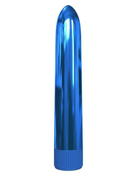 Вібратор гладкий Pipedream Classix Rocket Vibe колір синій (04029007000000000)