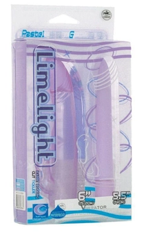Вибратор с насадкой Lime Light 6 Vibr & Sleeve Purple (15366000000000000)