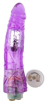 Вібратор Chisa Novelties Crystal Jelly Glitters Mr.Right колір фіолетовий (20246017000000000)