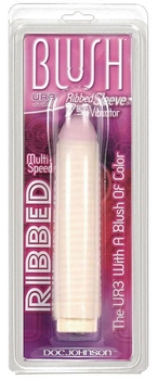 Вібратор Blush UR3 Ribbed Sleeve 7.5 Vibrator (10999000000000000)