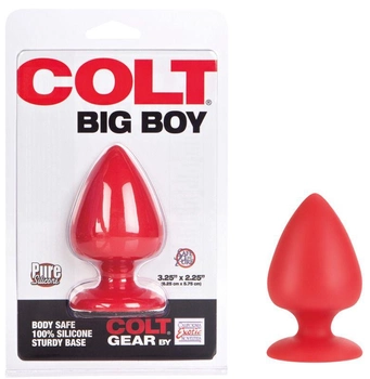 Анальная пробка Colt Big Boy цвет красный (15919015000000000)