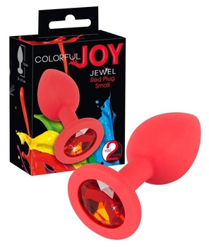 Анальная пробка You2Toys Colorful Joy Jewel Red Plug Small (19705000000000000)
