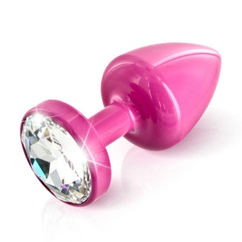 Анальная пробка Diogol Anni Butt Plug Round, 6,1см цвет розовый (17198786000000000)