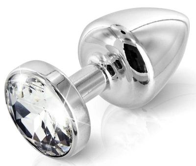 Анальна пробка Diogol Anni Butt Plug Round, 8 см колір сріблястий (+17789047000000000)