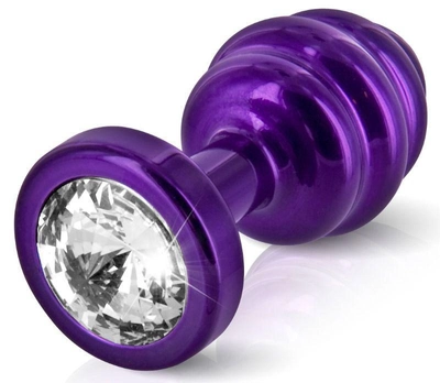 Анальная пробка Anni Butt Plug Ribbed, 3 см цвет фиолетовый (17791017000000000)