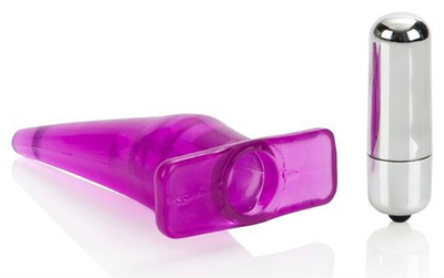 Анальная вибропробка California Exotic Novelties Mini Vibro Teases цвет розовый (14170016000000000)