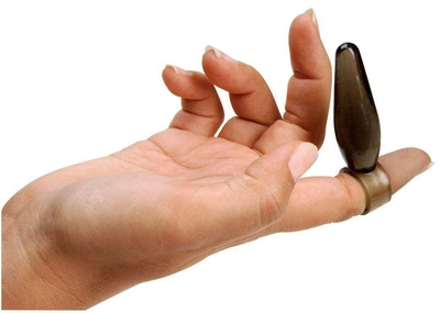 Насадка на палец для анальной стимуляции Bottoms Up Finger Rimmers цвет черный (15920005000000000)