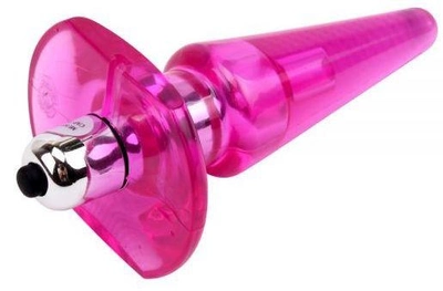 Анальна вибропробка Chisa Novelties Nicoles Vibra Plug колір рожевий (20707016000000000)