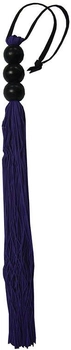 Плеть фиолетового цвета с бисером Medium Whip цвет фиолетовый (12358017000000000)