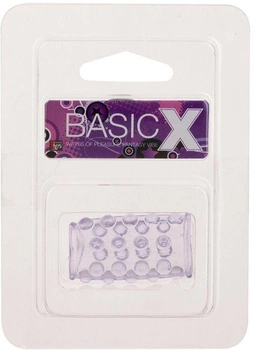 Насадка на пеніс Basicx TPR Sleeve 0.7 Inch колір фіолетовий (05793017000000000)